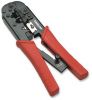 INTELLINET Modular Plug Crimp Rachet Tool, RJ-11/12 and RJ-45 Crimp/Cutter tool, 210966 