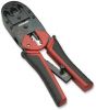 INTELLINET Universal Modular Plug Crimping Tool, RJ-11, RJ-12, and RJ-45, 211048 