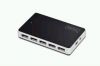 DIGITUS USB 2.0 Hub 10-port, 10xUSB A/F, 1x USB mini,incl. USB cable A/mini 1m & ext. power supply 5V DC 4A<br />, DA-70229 