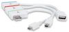 MANHATTAN USB Hub, Micro and Mini USB Adapter, 766623161657 