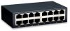 INTELLINET 16 port 10/100 Fast Ethernet 10 Rackmount Switch, 522595, 766623522595 