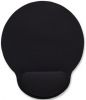 MANHATTAN Gel mouse pad, black, 434362 