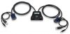 INTELLINET MINI KVM SWITCH 2-PORT USB.Audio Support , 524599 