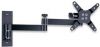 MANHATTAN Universal Flat-Panel TV Articulating Wall Mount,Double arm supports one 13¦ to 30¦ television, 423670 