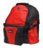 MANHATTAN Notebook backpack "Villager", red, 437684 