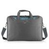 DEFENDER Notebook bag 15.6" Defender "Amulet", Grey with blue application, 26028 