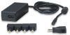 MANHATTAN Mini Notebook Power Adapter Automatic Adjustable Voltage, 5 Output Levels, 40 W, Black 101622, 766623101622 