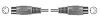 MANHATTAN, Keyboard extension cable 5 m AT, spiral, ICOC 07-CU 