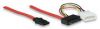 MANHATTAN Slimline 7+6 Pin SATA Male / 7 Pin SATA Male / 4 Pin 5 V , 308137 