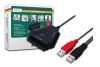 DIGITUS USB2.0 to IDE and SATA Adapter Cable, USB A to 40pol IDE and SATA without Power Supply, DA-70202 