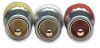 MANHATTAN HighEnd RCA Cable, Triple Cinch RCA to Triple Cinch RCA, Blue, 5 ft. (1.50 m), 361163 