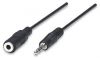 MANHATTAN Stereo extension  cable, 3.5mm stereo jack/3.5mm stereo socket, 311717, 311724, ICOC 018-CU-25 