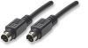 MANHATTAN S-VIDEO cable (Mini Din 4 Pin M) <--->  S-VIDEO (Mini Din 4 Pin M), 3.5m, 346702, 336536 