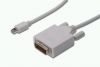 ASSMANN DisplayPort adapter cable, mini DP - DVI(24+1), M/M, 2.0m, DP 1.1a compatible, AK-340305-020-W 