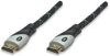 MANHATTAN HDMI Cable HighEnd, 1.8m  HDMI 1.3 Male to HDMI 1.3 Male, Fully Shielded,  385152 