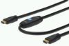 ASSMANN HDMI HDMI High Speed connection cable, type A, w/ amp., M/M, 20.0m, former HDMI 1.4, AK-330105-200-S 