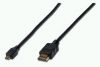 ASSMANN HDMI 1.4 High Speed connection cable 2.0m, type HDMI A/M - Micro HDMI D/M, AK-330115-020-S 