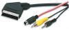 MANHATTAN SCART Cable to Video+Audio SVHS, M/RCA M/ 3.5mm M 3.0m, 766623345231 