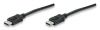 MANHATTAN DisplayPort Male / DisplayPort Male, 2.0m, 307116 