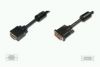 ASSMANN  DVI / VGA adapter cable, DVI(24+5) - HD15, 2x ferrit, M/M, 3.0m, DVI-I dual link, AK-320300-030-S 
