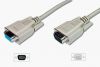ASSMANN VGA Monitor extension cable, HD15, M/F, 1.8m grey, AK-310200-018-E 
