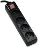 MANHATTAN, Surge Strip 4 Outlets, 125 Joules, 1.5 m (5 ft.) Cable, 161268 