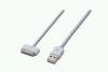 DIGITUS Apple Dock charger/data cable, Apple 30pin - USB A, M/M, 0.5m, USB 2.0 compatible UL, Apple certified, DA-600100-005-W 