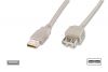 ASSMANN USB extension cable 5.0m, A/M - A/F, AK-300201-050-E 