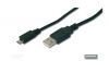 ASSMANN, USB 2.0 connection cable, A/M - micro B/M, 1.0 m, AK-300110-010-S 